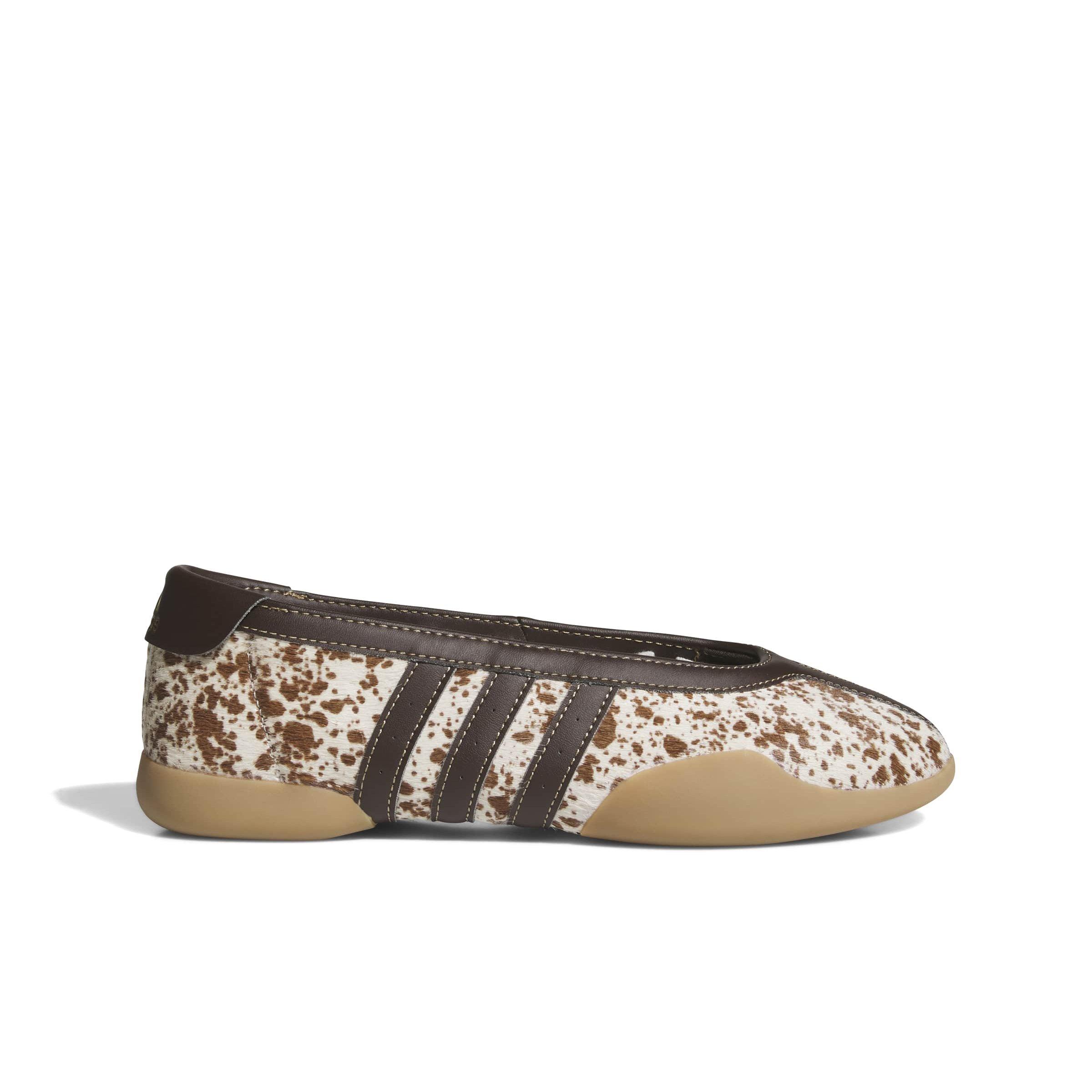adidas Originals Taekwondo Mei Ballet "Off White/Dark Brown/Gum 4" Women's Shoe - OFF WHITE/DK BROWN/GUM